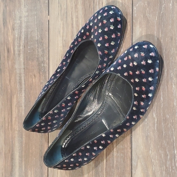 Marc Jacobs Loafer floral slip on flats shoes sz 8 - Picture 2 of 10